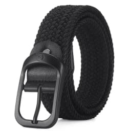 Men's Belt Casual Woven Elastic Belt Outdoor Sports Women's Belt No Need for Punching Climbing Work Belt For Men Women Fashion