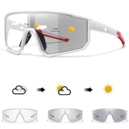New Style Brand Photochromic Eyewear Men Women Bicycle MTB Bike Running Fishing Cycling Glasses Comfortable Windproof Goggles