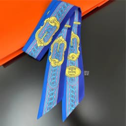 Knot Print Summer Scarf 2024 Luxury Brand Design Women Skinny Bag Scarves Hair Band Neck Silk Scarf For Ladies Foulard Headband