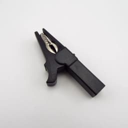55mm Crocodile Clamp Probe Alligator Clip Alligator DIY Clips Test Probe Black Red Color Socket Cable Insulated Electric Clips