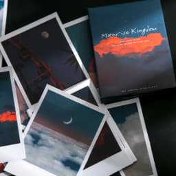 30pcs Beautiful Galaxy Stickers Moon Forest Sunsets Stickers aesthetic Scrapbooking Accessories Decoration Labels