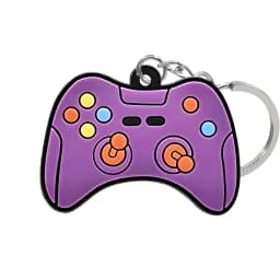 1PCS PVC new style Game Machine Keychain & Keyring Cute Gamepad Joystick Key Chain Keychains Bag Car Hanging fit men boy keys