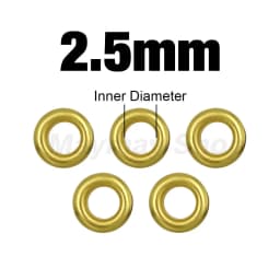 100Pcs Gold Color Hole Metal Eyelets Grommets with Washer For Leathercraft Diy Accessories Clothes Cap Bag Tags Shoes Belt