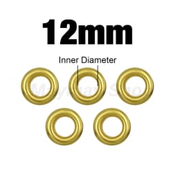 100Pcs Gold Color Hole Metal Eyelets Grommets with Washer For Leathercraft Diy Accessories Clothes Cap Bag Tags Shoes Belt