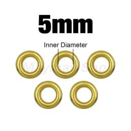 100Pcs Gold Color Hole Metal Eyelets Grommets with Washer For Leathercraft Diy Accessories Clothes Cap Bag Tags Shoes Belt