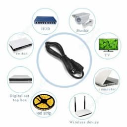 DC Extension Cords 0.5/1/2/3/5/10m 5.5mm 2.1mm 5V 12V 3A 5A Female Male Jack Power Cable for LED Strip Power Adapter CCTV Camera