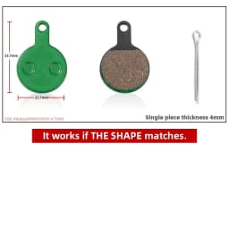 1 Pair Ceramic MTB Bicycle Disc Brake Pads For SHIMANO SRAM AVID HAYES MAGURA FORMULA HOPE Cycling Parts Bike Accessory