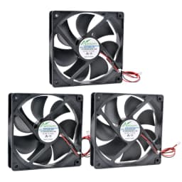 ACP12025 12cm 120mm Fan 120x120x25mm DC5V 12V 24V 2Pin Cooling Fan Suitable for Chassis Power Inverter
