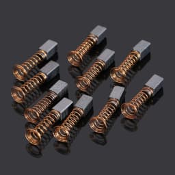 10pcs Carbon Spring Brushes Mini Drill Accessories Dremel Rotary Tool Spare Parts for Generic Electric Motor Power Tool 5x5x8mm