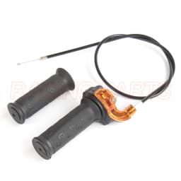 Gas Carburetor Throttle Cable Twist Handle Grips For 2 Stroke 47cc 49cc Mini Moto Dirt ATV Quad Super Pocket Bike