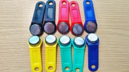 5/10pcs Rewritable RFID Touch Memory Key RW1990 IButton for Copy Card Sauna Dallas Keys Cards
