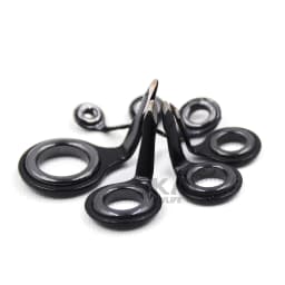 Fishing Rod Guides 5~10Pcs Rod Building Repair Kit 1.5~6.8mm Stainless Steel Freshwater Saltwater Fishing Tool Ceramic Ring Eye
