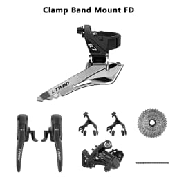 LTWOO R7 2x10 Speed Road Bike Groupset 20S Mechanical Rim Brake Kit Compatible with Shimano Tiagra 4700 Sora R3000 ZRACE Caliper