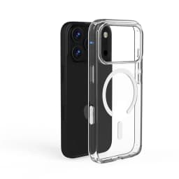 Luxury Clear Shockproof for Magsafe Magnetic Case For iPhone 17 Air 17Pro 17 Pro Max Wireless Charging Shockproof Hard PC Cover