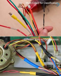 800pcs With Box Heat Shrink Tube Kit Thermoresistant Tubing Electrical Connection Cable Insulation Sleeved Protecter