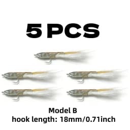 5/6pcs Realistic Minnow Fly Fishing Lures with 3D Eyes, Baitfish Lure Trout & Bass Fishing Baits for Freshwater & Saltwater