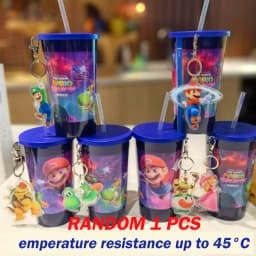 Official Universal Super Mario Galaxy Movie Yoshi Popcorn Bucket Egg Hugging Collectible Snack Storage Drink Cup For Mario Fans