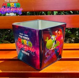 Official Universal Super Mario Galaxy Movie Yoshi Popcorn Bucket Egg Hugging Collectible Snack Storage Drink Cup For Mario Fans