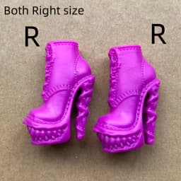 Monster Doll Shoes Boots Sandals Gray Black Brown Yellow White Color Doll Decors DIY Dressing Doll Parts
