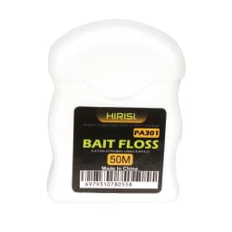 Hirisi 1Pcs 50m Carp Fishing Bait Floss Grips Boilies Holder for Chod Hair Ronnie Rig Method Feeder Terminal Tackle Accessories