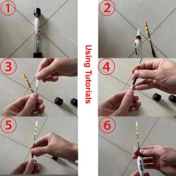4Pcs/Lot Summer Fishing LED Night Luminous Electronic Float BuoyLarge Buoyancy 3g-13g With CR425 Battery 2026 Fishing Tackle