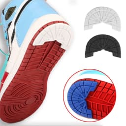 Self-Adhesive Anti-Slip Sole Protectors Heel Repair Plates Wear-Resistant Shoe Bottom Pads for Men and Women