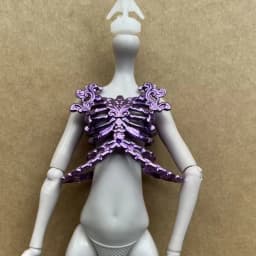 Monster Doll Bald Head Rare Face Doll Makeup Heads Original Slim Doll Body Blue Green Gray Beige Skin Doll Figures