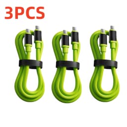 3/1PCS 240W Type C To Type C Super Fast Charging Cable Universal High Power Charger USB Cord 6A USB C Cable for iPhone Samsung