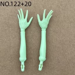 Monster Doll Replacements Hands Feet Legs Elbows DIY Doll Dressing Accessories Colorful Parts for Personality Doll Use