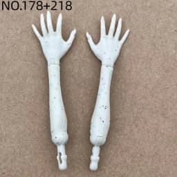 Monster Doll Replacements Hands Feet Legs Elbows DIY Doll Dressing Accessories Colorful Parts for Personality Doll Use