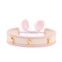 Vintage Friendship Bracelets STARS | MOON Bracelets Adjustable Woven Arm Stacked Jewelry
