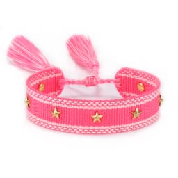 Vintage Friendship Bracelets STARS | MOON Bracelets Adjustable Woven Arm Stacked Jewelry