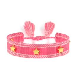 Vintage Friendship Bracelets STARS | MOON Bracelets Adjustable Woven Arm Stacked Jewelry