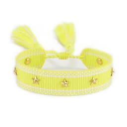 Vintage Friendship Bracelets STARS | MOON Bracelets Adjustable Woven Arm Stacked Jewelry