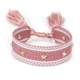 Vintage Friendship Bracelets STARS | MOON Bracelets Adjustable Woven Arm Stacked Jewelry
