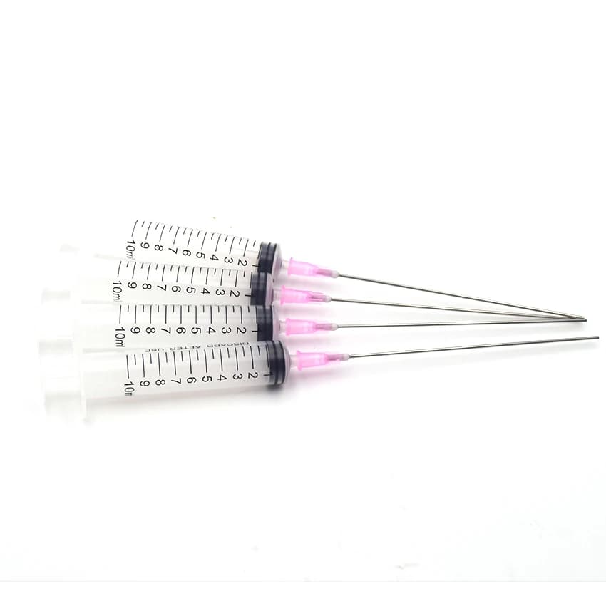 4Pcs 10ML Syringes Or Needles For Inkjet Printer Ciss Cartridge Ink Refill Tools