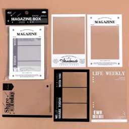 15 pcs INS Transparent photo frame DIY Decorative Stickers for hand made Diary Album Scrapbooking material junk journal supplies