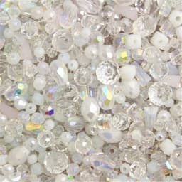 Mixed Color & Size & Shape Total About 10G Loose Austria Crystal Beads Glass Seed Beads For Kids Jewelry DIY Making Accessorie
