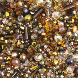 Mixed Color & Size & Shape Total About 10G Loose Austria Crystal Beads Glass Seed Beads For Kids Jewelry DIY Making Accessorie