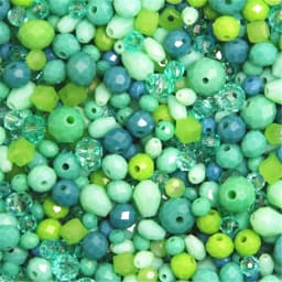 Mixed Color & Size & Shape Total About 10G Loose Austria Crystal Beads Glass Seed Beads For Kids Jewelry DIY Making Accessorie
