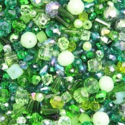 Mixed Color & Size & Shape Total About 10G Loose Austria Crystal Beads Glass Seed Beads For Kids Jewelry DIY Making Accessorie