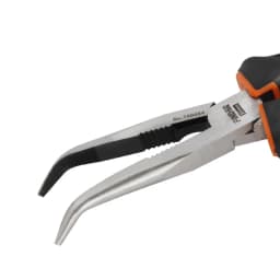6/8" Bent Nose Pliers Clamp Tools Wire Stripper Nippers Multifunctional Bent Cutting Plier Wire Cutter Long Nose Plier Hand Tool