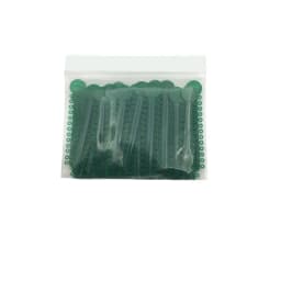 40Pcs/bag Dental Elastic Ligature Ties Orthodontic Rubber Bands for Brackets Braces 40 Colors Optional