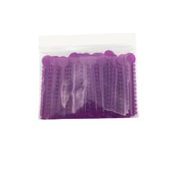 40Pcs/bag Dental Elastic Ligature Ties Orthodontic Rubber Bands for Brackets Braces 40 Colors Optional
