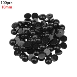 Free Shipping 100Pcs 3-12mm Black Plastic Safety Eyes For Bear doll Animal Puppet DIY Crafts Children Kids Toys Eyes Accessories