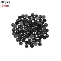 Free Shipping 100Pcs 3-12mm Black Plastic Safety Eyes For Bear doll Animal Puppet DIY Crafts Children Kids Toys Eyes Accessories
