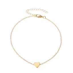 Trendy Beads Multilayer Summer Heart Anklet For Woman Bohemian Vintage Footwear Leg Bracelets 2021 Female Foot Jewelry Gifts New