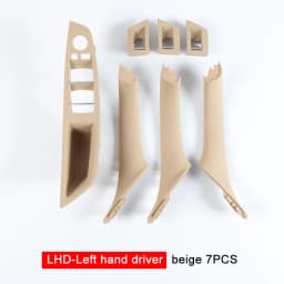 RHD LHD Car Interior Door Handle Inner Door Panel Trim Interior Pull Cover for BMW 5 Series F10 F11 520i 523i 525i 528i 535i