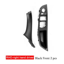 RHD LHD Car Interior Door Handle Inner Door Panel Trim Interior Pull Cover for BMW 5 Series F10 F11 520i 523i 525i 528i 535i