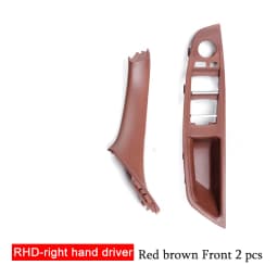 RHD LHD Car Interior Door Handle Inner Door Panel Trim Interior Pull Cover for BMW 5 Series F10 F11 520i 523i 525i 528i 535i